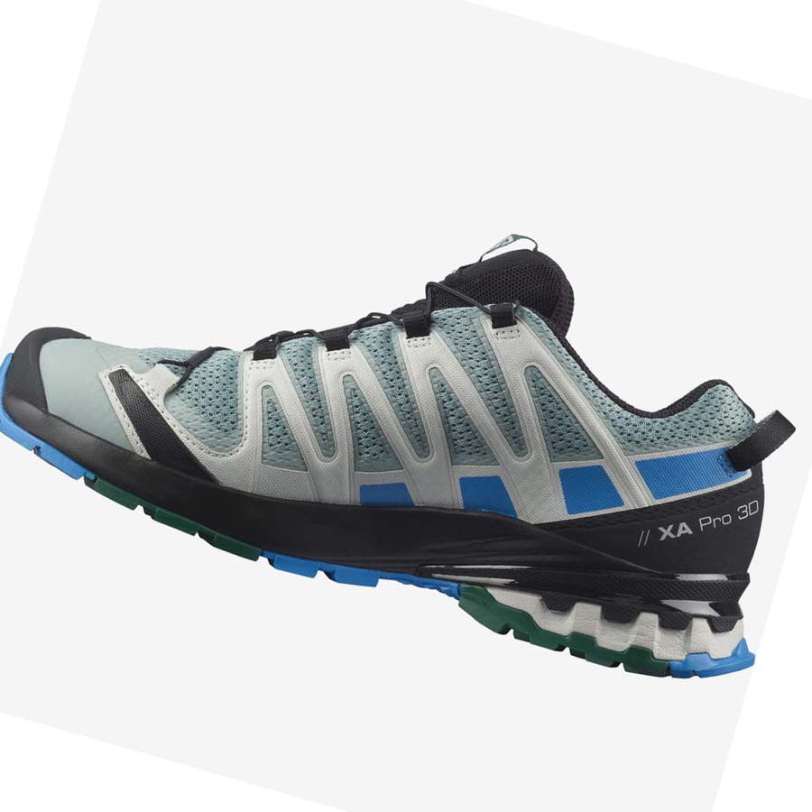 Salomon XA PRO 3D v8 Trail Futócipő Férfi Menta | HU 2099HAP